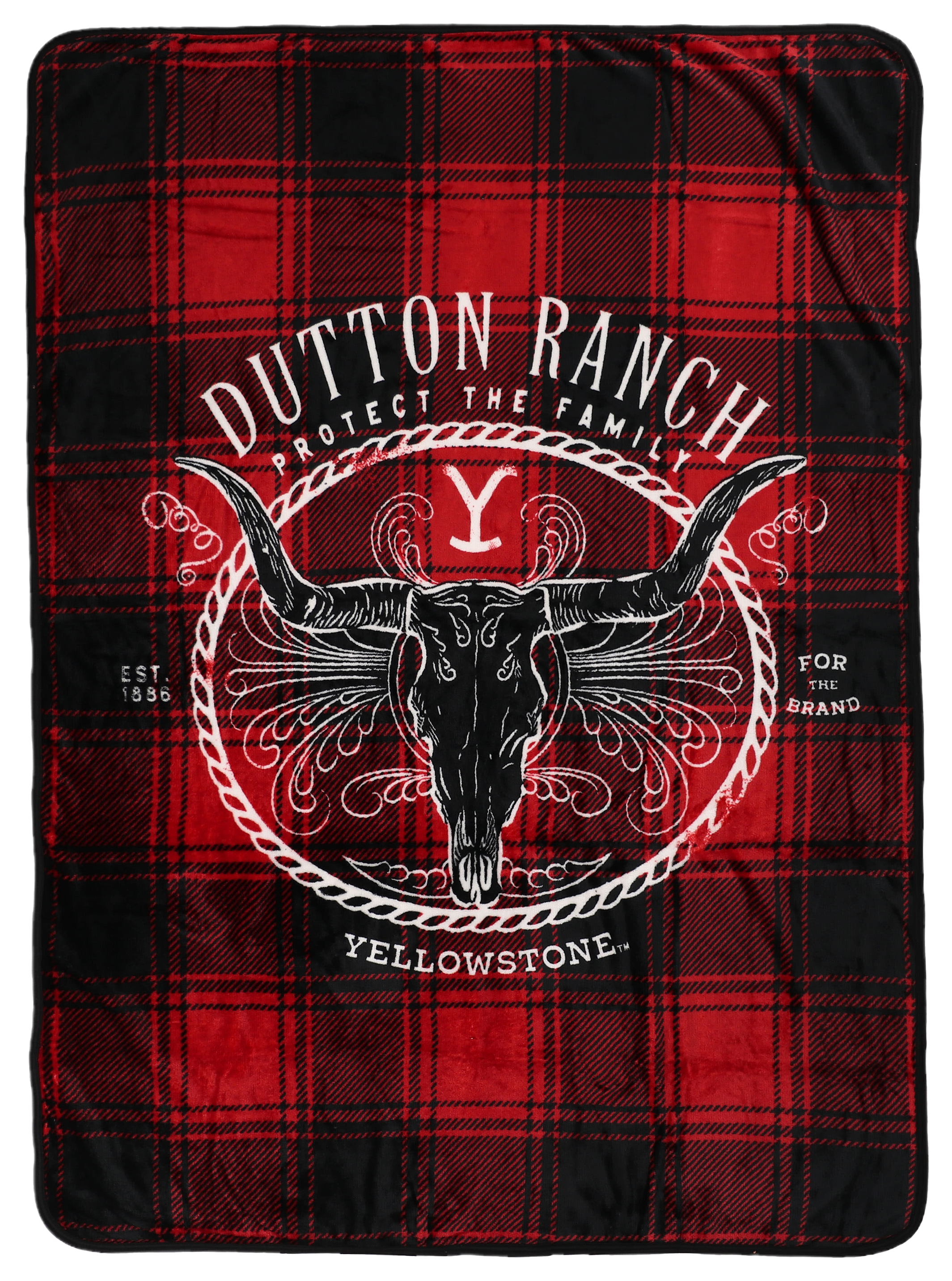 The Northwest Group Yellowstone Protect the Family Silk Touch Throw